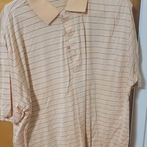 Fairway & Greene Peach and Green Polo
